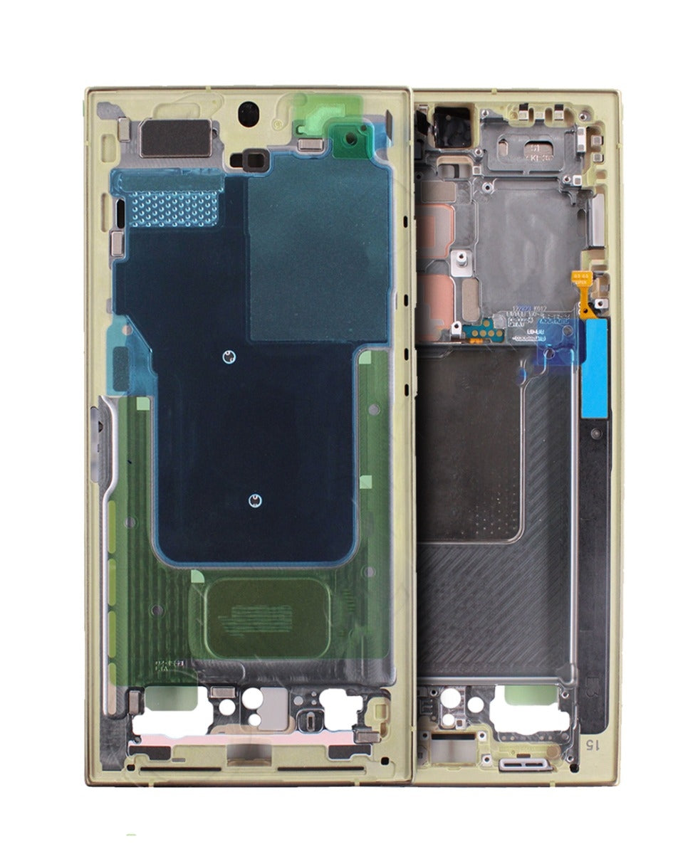 Middle Frame Housing for Galaxy S24 Ultra 5G (North American Version) (TITANIUM YELLOW) image 0