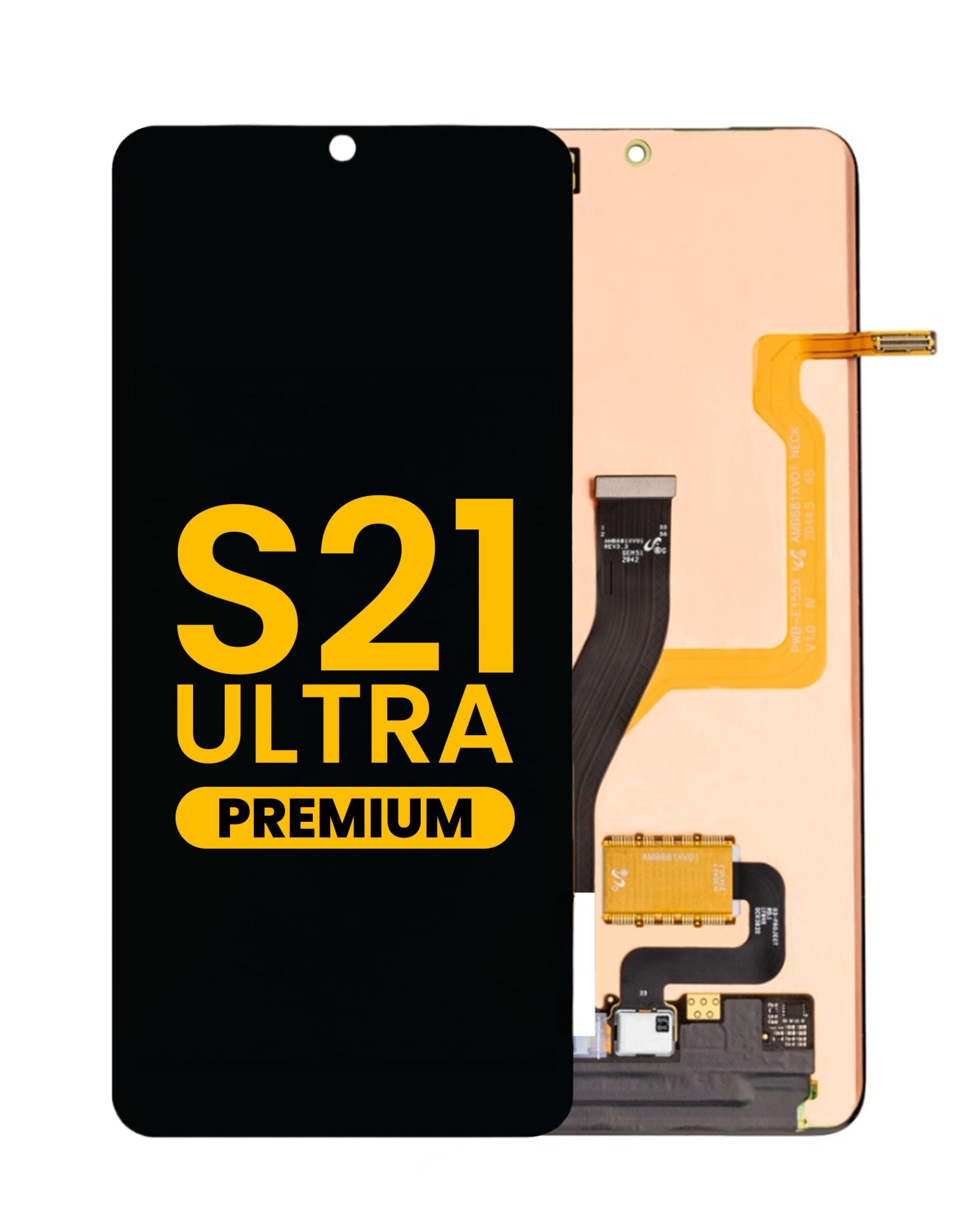 OLED Assembly without Frame for Galaxy S21 Ultra 5G (G998) (Premium) image 0