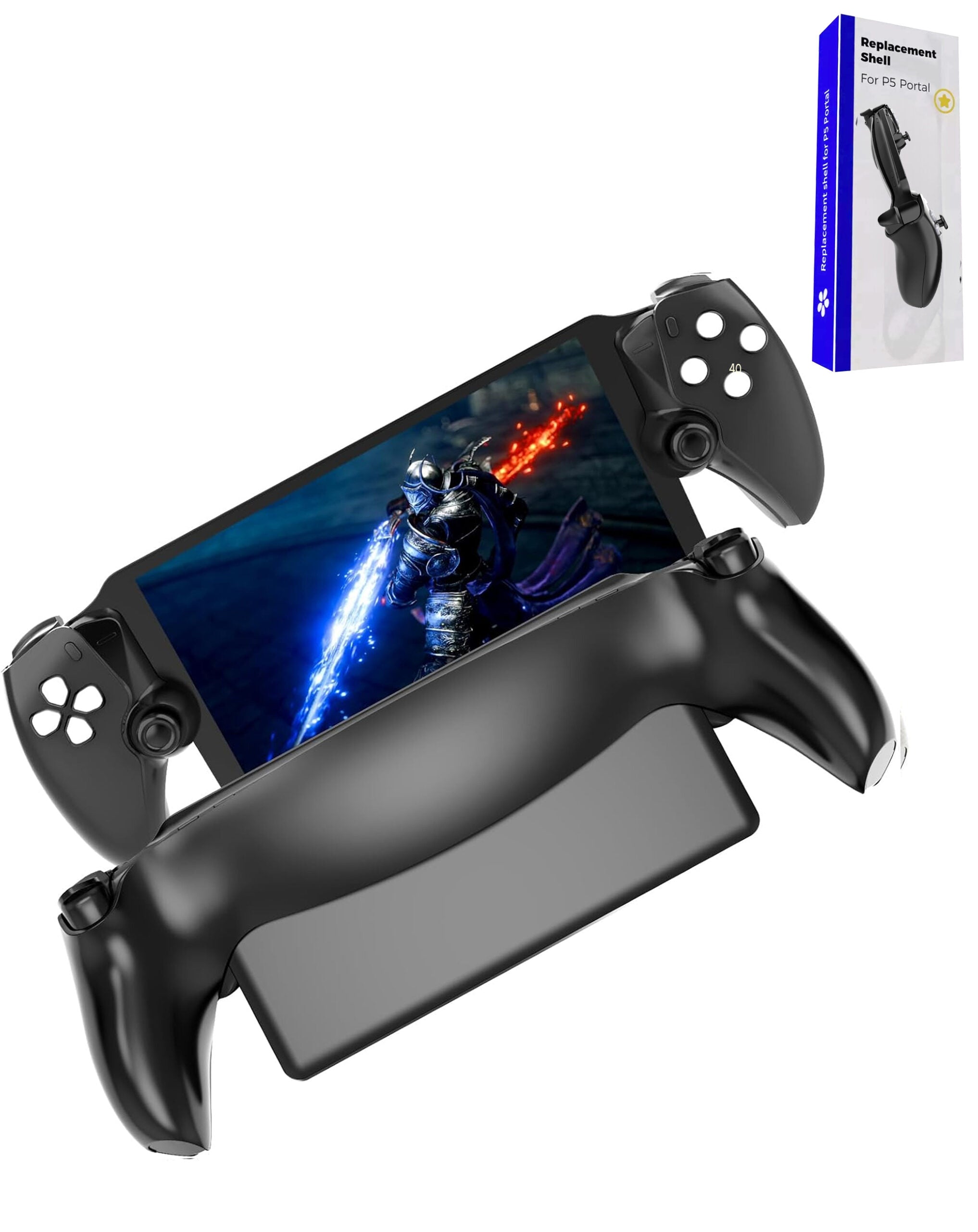 Hard Plastic Shell for PlayStation Portal (BLACK) image 0